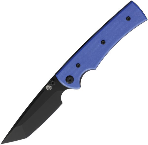 Chaves Knives Liberation 229 Linerlock 3.5" Blue G10 Folding Knife