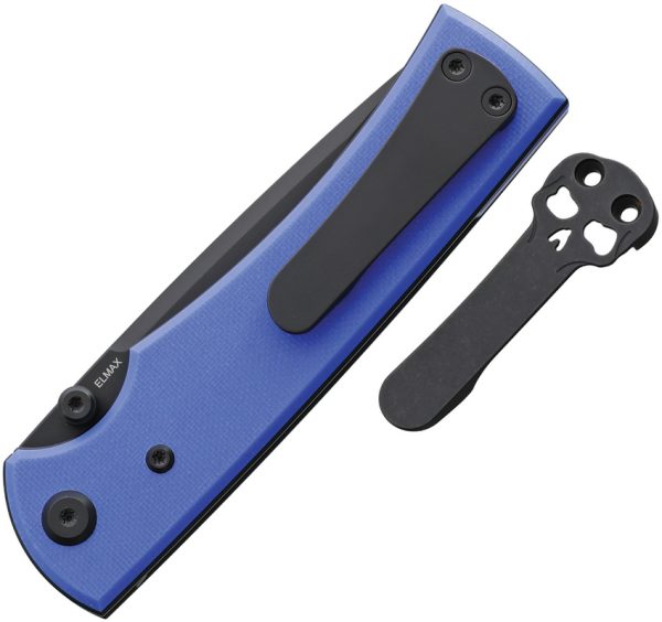 Chaves Knives Liberation 229 Linerlock 3.5" Blue G10 Folding Knife