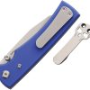 Chaves Knives Sangre 229 Linerlock Blue G10 Folding Knife