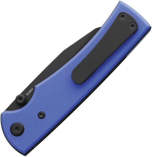 Chaves Knives Sangre 229 Linerlock Folding Knife Blue G10