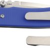 CHAV14526_add_01 Chaves Knives Redencion Street Linerlock Folding Knife 3" Elmax Blue G10
