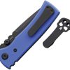Chaves Knives Redencion Street Linerlock Folding Knife 3" Elmax Blue