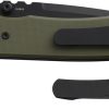 Chaves Redencion 229 Linerlock Folding Knife 3.5" Elmax Tanto OD Green