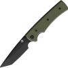 Chaves Knives Liberation 229 Folding Knife 3.5" Elmax OD Green