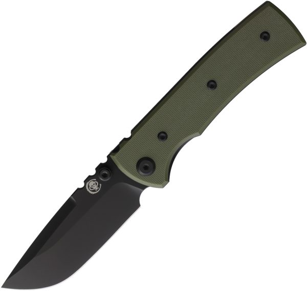 Chaves Redencion Street Linerlock Folding Knife 3.13" Black Elmax