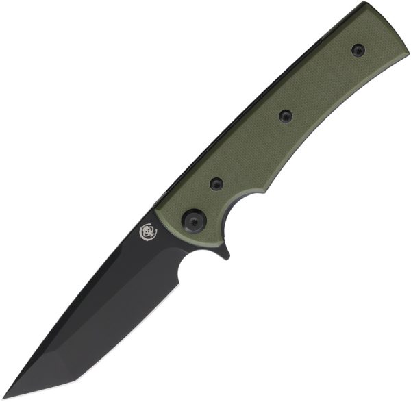 Chaves Knives Liberation Street Linerlock Folding Knife Green
