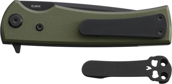 Chaves Knives Liberation Street Linerlock Folding Knife Green