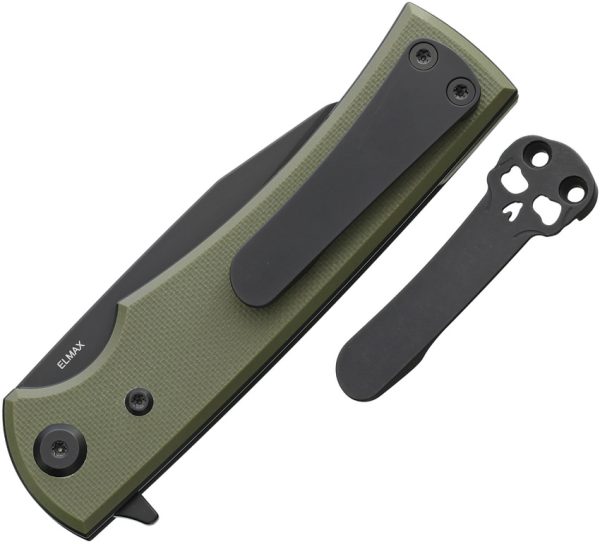 Chaves Knives Sangre Street Linerlock Folding Knife 3.25" Wharncliffe