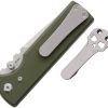 CHAV14573_add_01 Chaves Knives Redencion Linerlock Folding Knife 3.5" Elmax Tanto OD Green