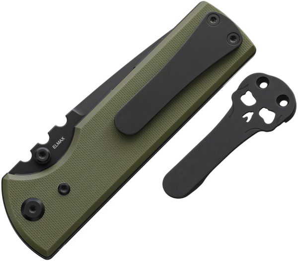 Chaves Knives NTAK Redencion Linerlock Folding Knife 3.5" Elmax