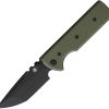 Chaves Knives NTAK Redencion 3.5 Tanto Linerlock OD Green