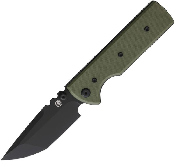 Chaves Knives NTAK Redencion 3.5 Tanto Linerlock OD Green