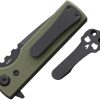 Chaves TAK Redencion Linerlock Folding Knife OD Green