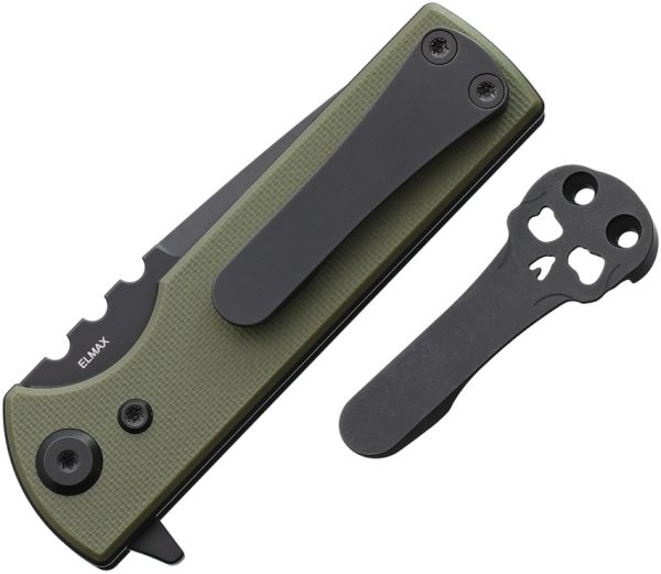 Chaves TAK Redencion Linerlock Folding Knife OD Green