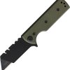 Chaves Knives C.H.U.B. Flipper Linerlock Folding Knife Green G10