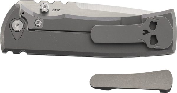 Chaves Knives Redencion 229 Framelock Folding Knife 3.5" M390 Titanium