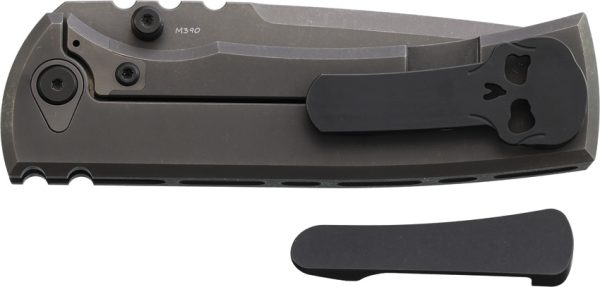 Chaves Redencion 229 Framelock Folding Knife Gray PVD M390
