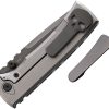 Chaves Knives Redencion 229 Framelock 3.5in Black DLC M390 Tanto