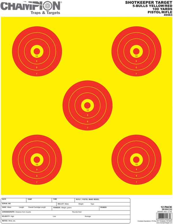 Shotkeeper Target Bullseye 12