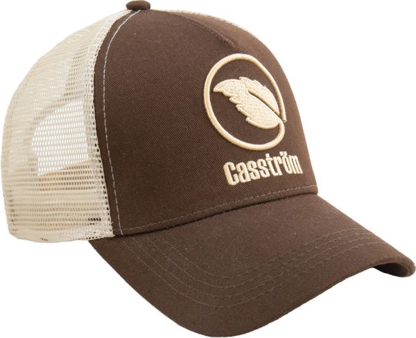 Casstrom Lapland Trucker Cap Dark Brown and Beige