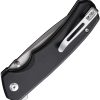 Civivi Brazen Button Lock Folding Knife 3.5" Stonewash 14C28N