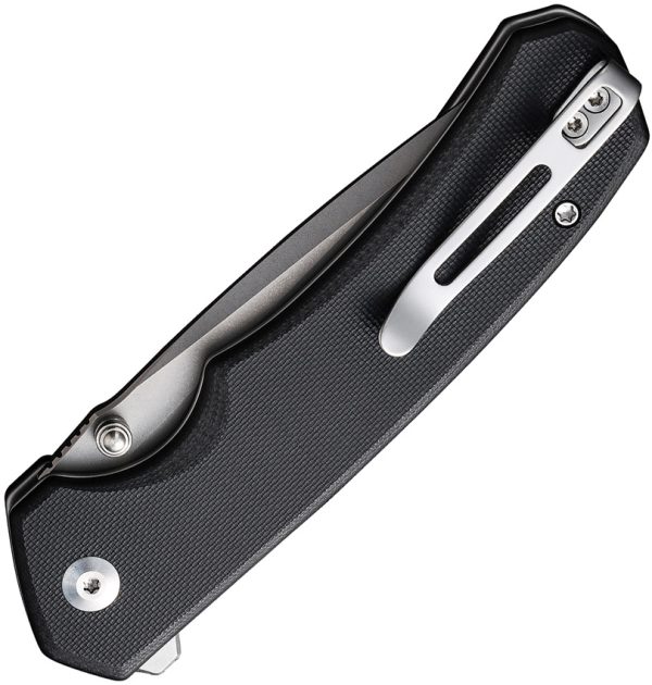 Civivi Brazen Button Lock Folding Knife 3.5" Stonewash 14C28N