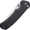 Civivi Brazen Button Lock Folding Knife 3.5" Stonewash 14C28N