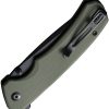 CIVC19059C2_add_01 Civivi Brazen Button Lock Folding Knife 3.5" Blade OD Green