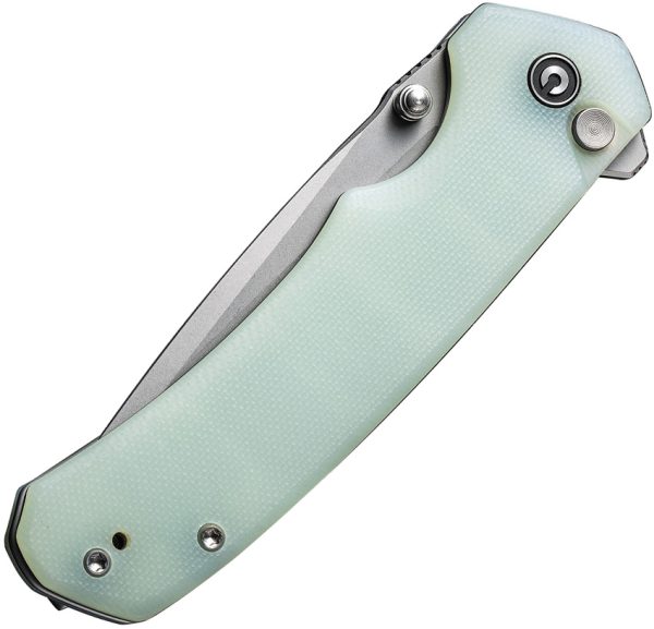 CIVC19059C3_add_05 Civivi Brazen Button Lock Folding Knife 3.5" Jade G10