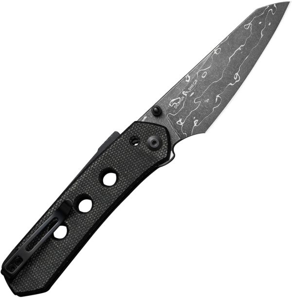 CIVC22036DS2_add_02 Civivi Vision FG Damascus Folding Knife Black Micarta 3.5"