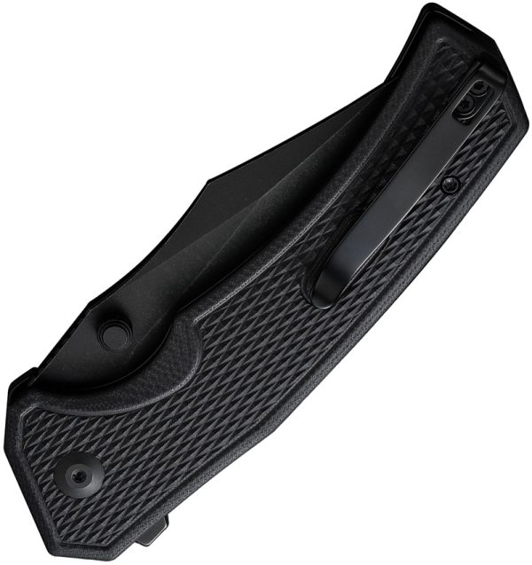 Civivi Vexillum Linerlock Folding Knife 3.88" Nitro V Black