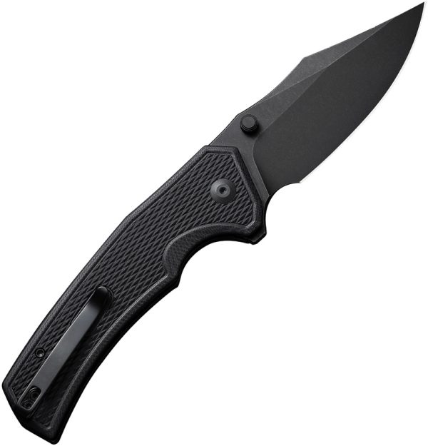 Civivi Vexillum Linerlock Folding Knife 3.88" Nitro V Black