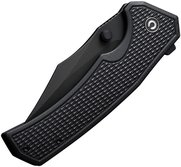 Civivi Vexillum Linerlock Folding Knife 3.88" Nitro V Black