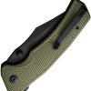 Civivi Vexillum Linerlock Folding Knife OD Green 3.88" Nitro V