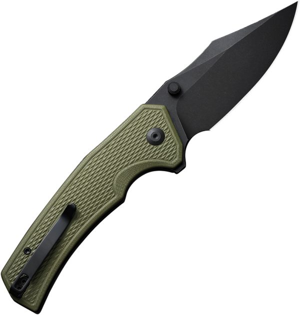 Civivi Vexillum Linerlock Folding Knife OD Green 3.88" Nitro V