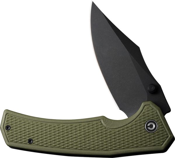 Civivi Vexillum Linerlock Folding Knife OD Green 3.88" Nitro V