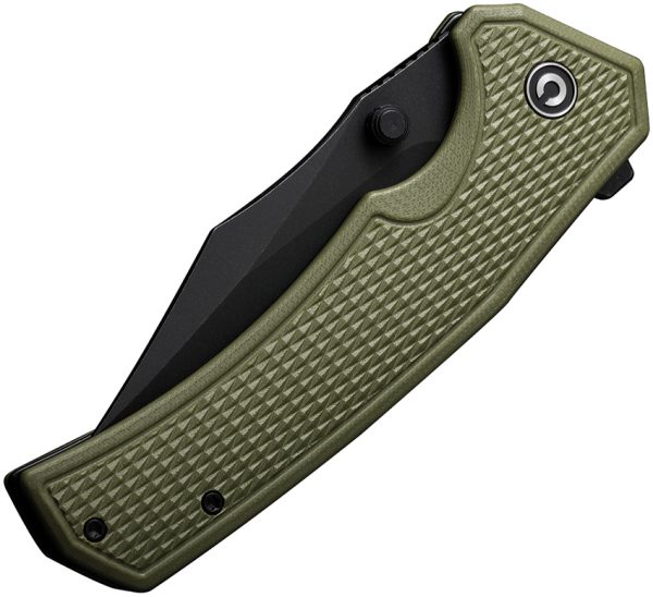 Civivi Vexillum Linerlock Folding Knife OD Green 3.88" Nitro V