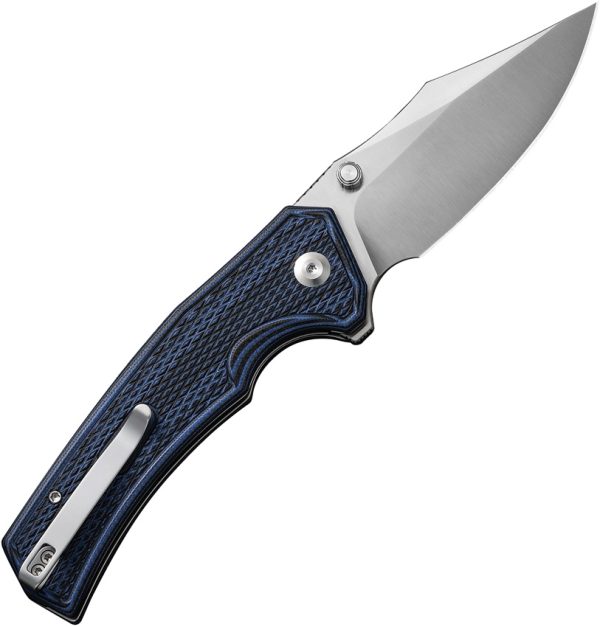 Civivi Vexillum Folding Knife Linerlock 3.88" Nitro V Black/Blue