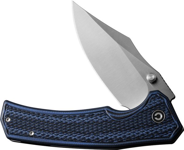 Civivi Vexillum Folding Knife Linerlock 3.88" Nitro V Black/Blue
