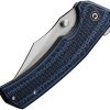Civivi Vexillum Folding Knife Linerlock 3.88" Nitro V Black/Blue