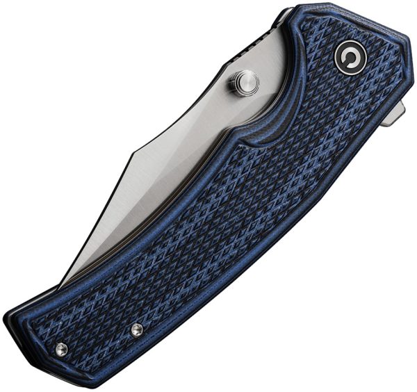 Civivi Vexillum Folding Knife Linerlock 3.88" Nitro V Black/Blue