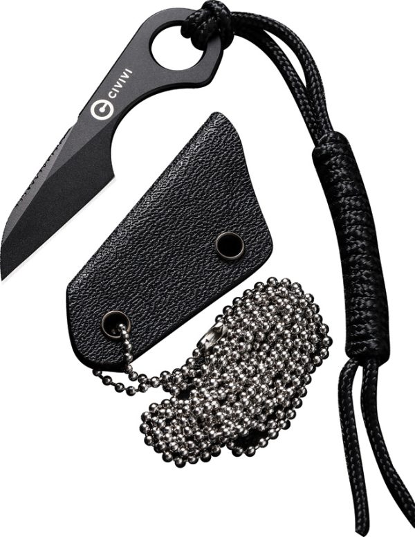 Civivi Gramis Neck Knife 1" 14C28N Black Stonewash