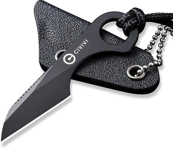 Civivi Gramis Neck Knife 1" 14C28N Black Stonewash