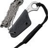 Civivi Gramis Neck Knife 1" Satin 14C28N Sheepsfoot w/ Sheath