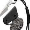 Civivi Gramis Neck Knife 1" Satin 14C28N Sheepsfoot w/ Sheath