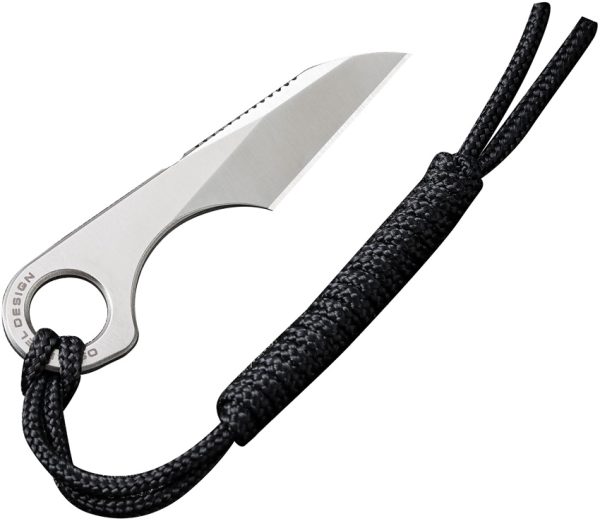 Civivi Gramis Neck Knife 1" Satin 14C28N Sheepsfoot w/ Sheath