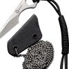 Civivi Gramis Neck Knife 1" Satin 14C28N Sheepsfoot w/ Sheath