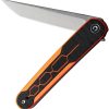Civivi KwaiQ Linerlock Folding Knife 3" Nitro V Tanto Orange