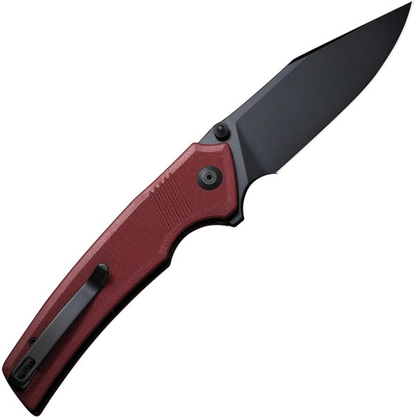 CIVC230272_add_02 Civivi Tranquil Linerlock Folding Knife Red G10 3.75"