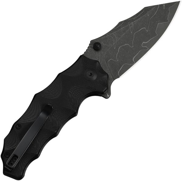 Civivi Natterjack Folding Knife Button Lock 3.25" Black
